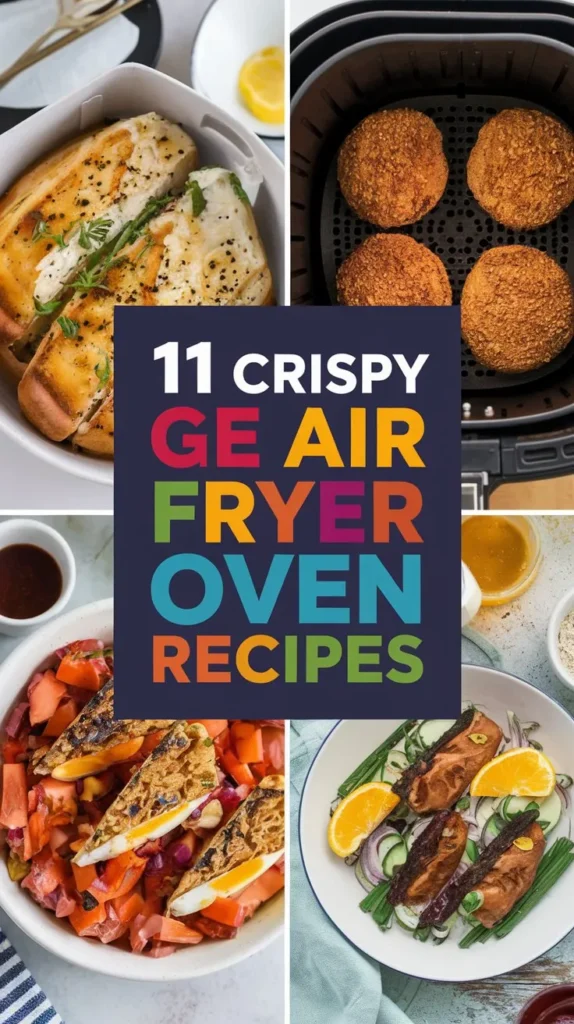 11 Crispy GE Air Fryer Oven Recipes for a Healthy Snack