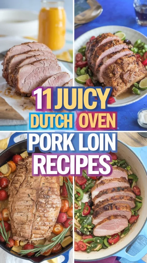 11 Juicy Dutch Oven Pork Loin Recipes for a Delicious Meal