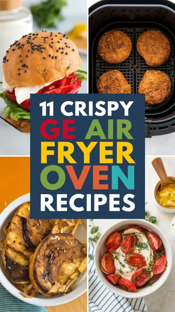 11 Crispy GE Air Fryer Oven Recipes for a Healthy Snack