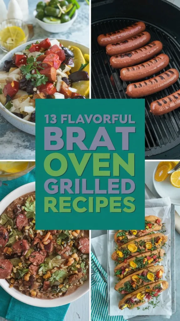 13 Flavorful Brat Oven Grilled Recipes: A Comprehensive Guide