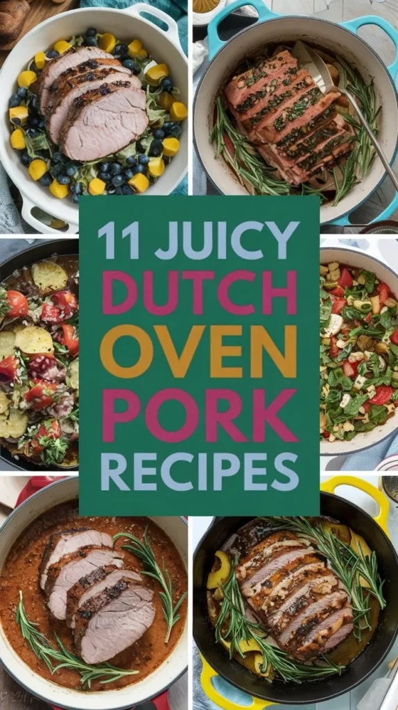 11 Juicy Dutch Oven Pork Loin Recipes for a Delicious Meal