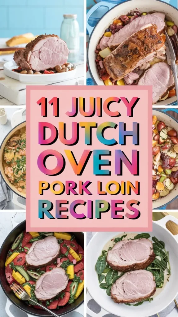 11 Juicy Dutch Oven Pork Loin Recipes for a Delicious Meal