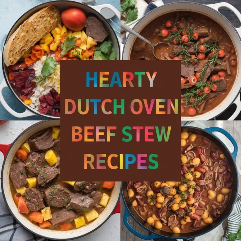 12 Hearty Dutch Oven Beef Stew Recipes: A Comprehensive Guide