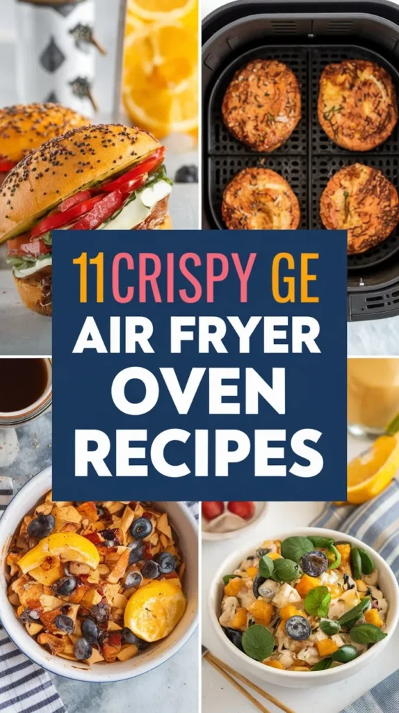 11 Crispy GE Air Fryer Oven Recipes for a Healthy Snack