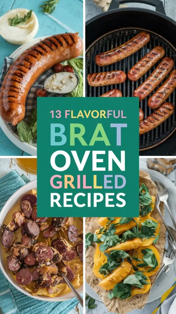 13 Flavorful Brat Oven Grilled Recipes: A Comprehensive Guide