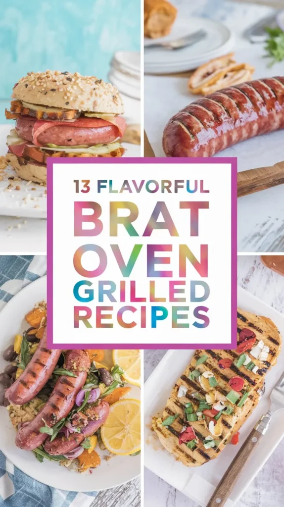 13 Flavorful Brat Oven Grilled Recipes: A Comprehensive Guide