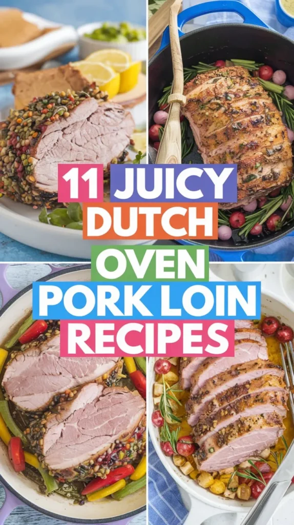 11 Juicy Dutch Oven Pork Loin Recipes for a Delicious Meal