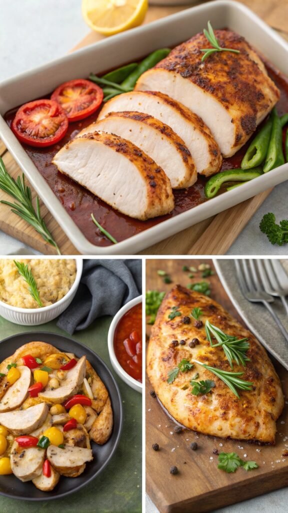12 Quick Thin Sliced Chicken Breast Recipes Oven Roasted to Perfection Chicken