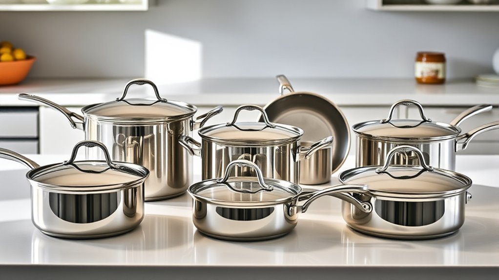 affordable stainless steel cookware