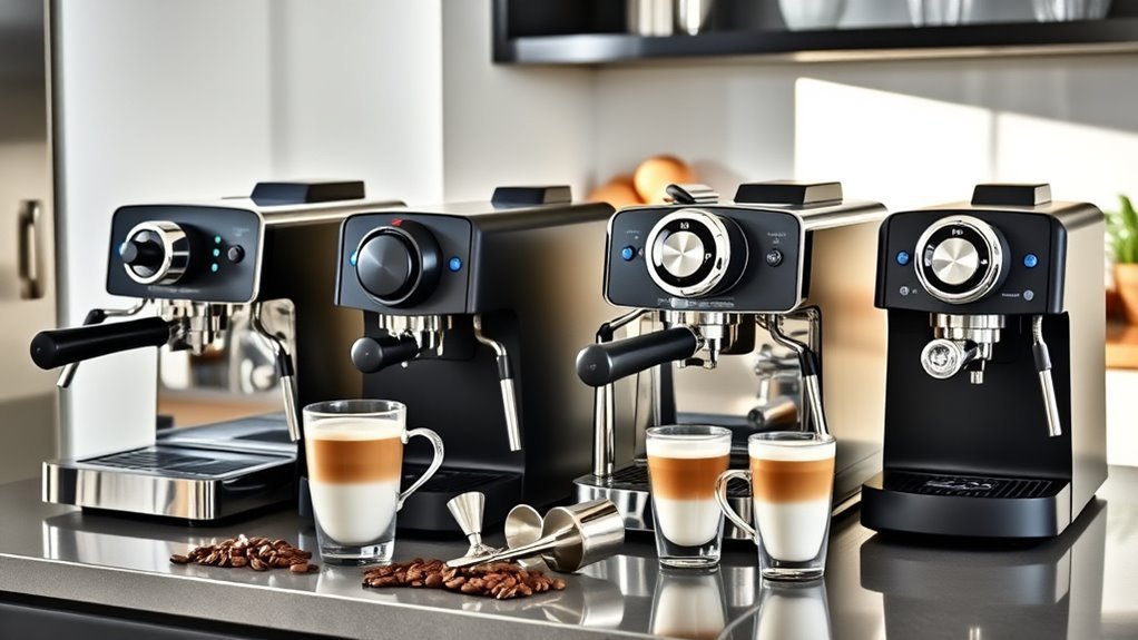 barista quality lattes at home