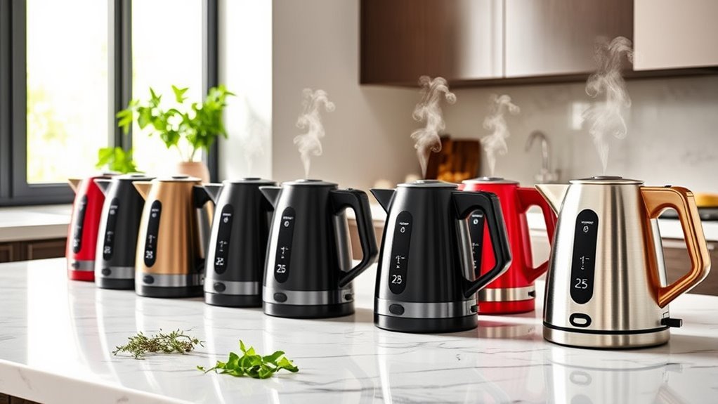 best variable temperature electric kettles