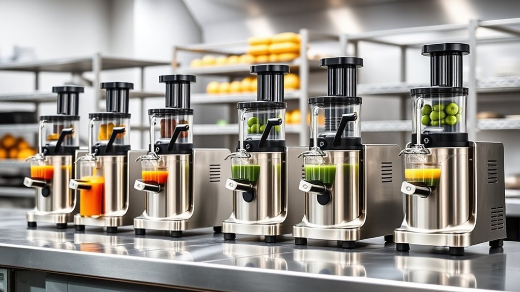 commercial juicers for 2025