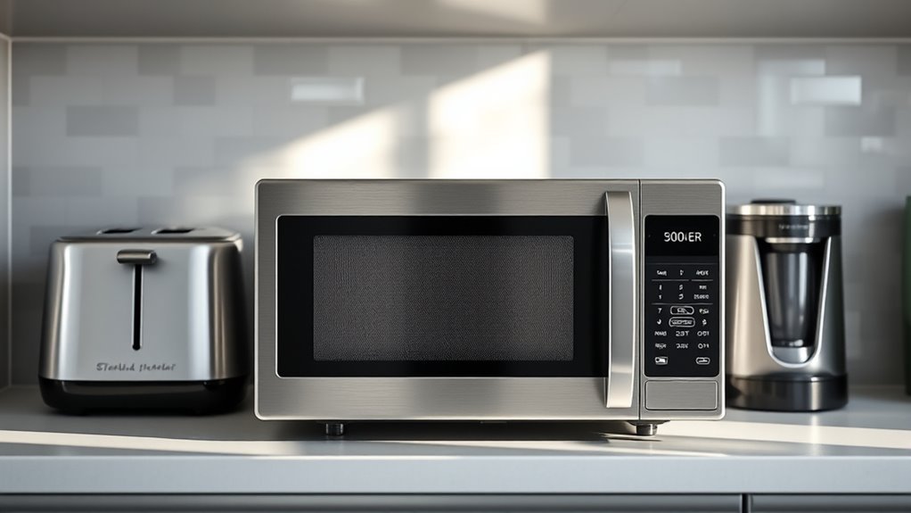 space saving powerful microwaves