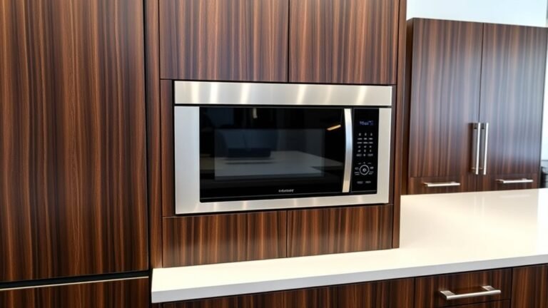 top built in microwave options