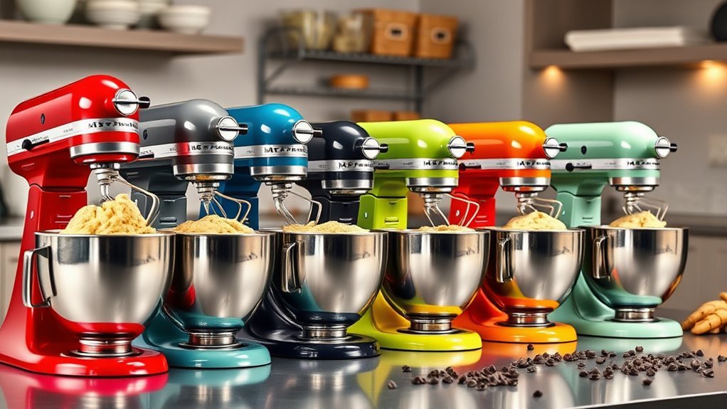 top cookie dough stand mixers