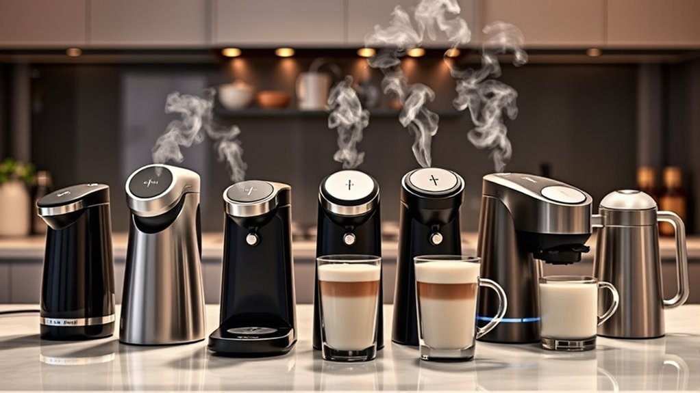 top electric milk frothers