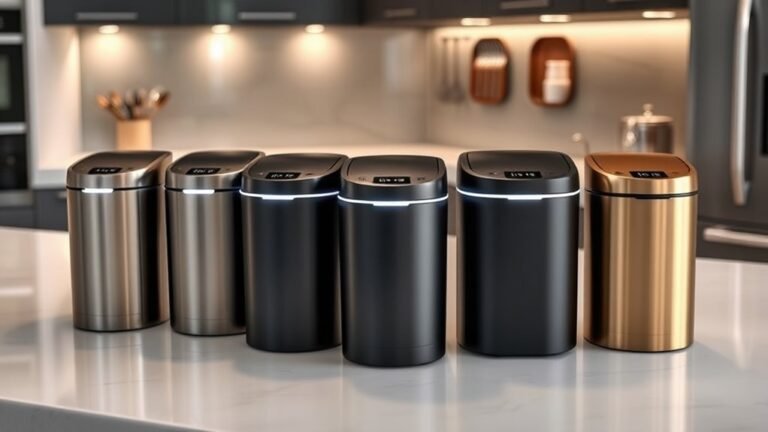 top modern smart trash cans