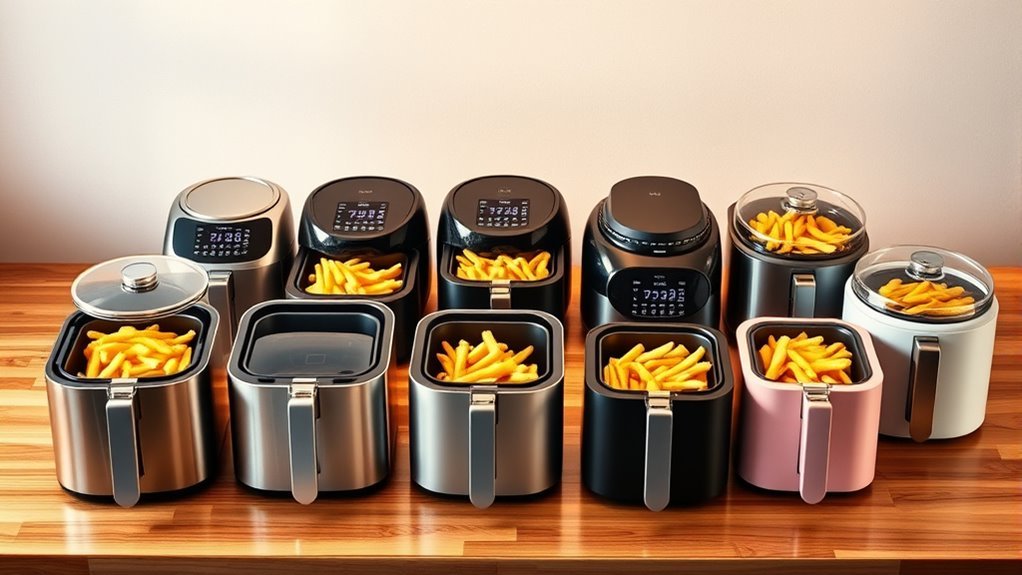 top small deep fryers