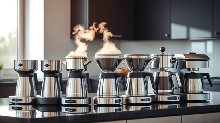top stainless steel coffee makers