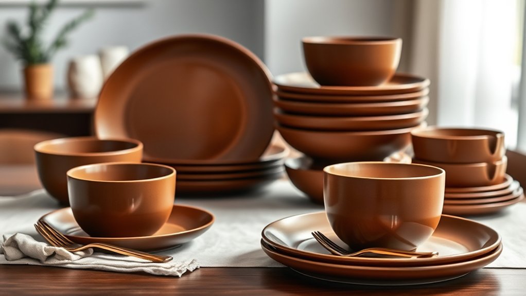 durable family dish sets
