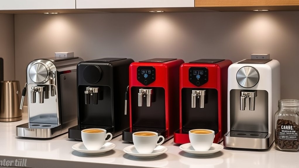 small space espresso machines