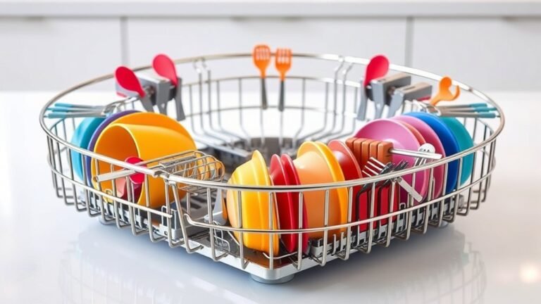 top spin dishwasher racks