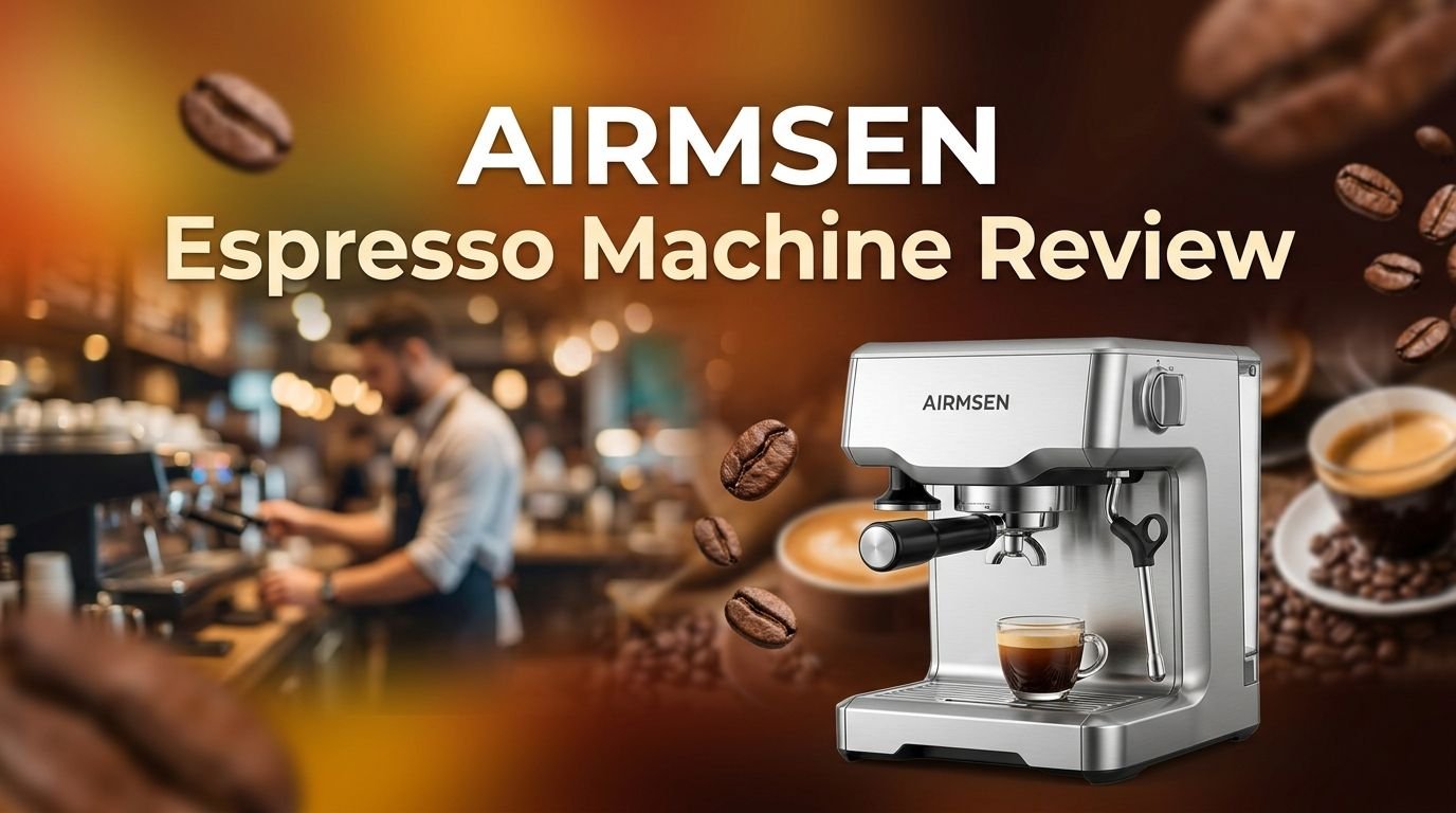 AIRMSEN Espresso Machine Review 2026: Worth Your Money?