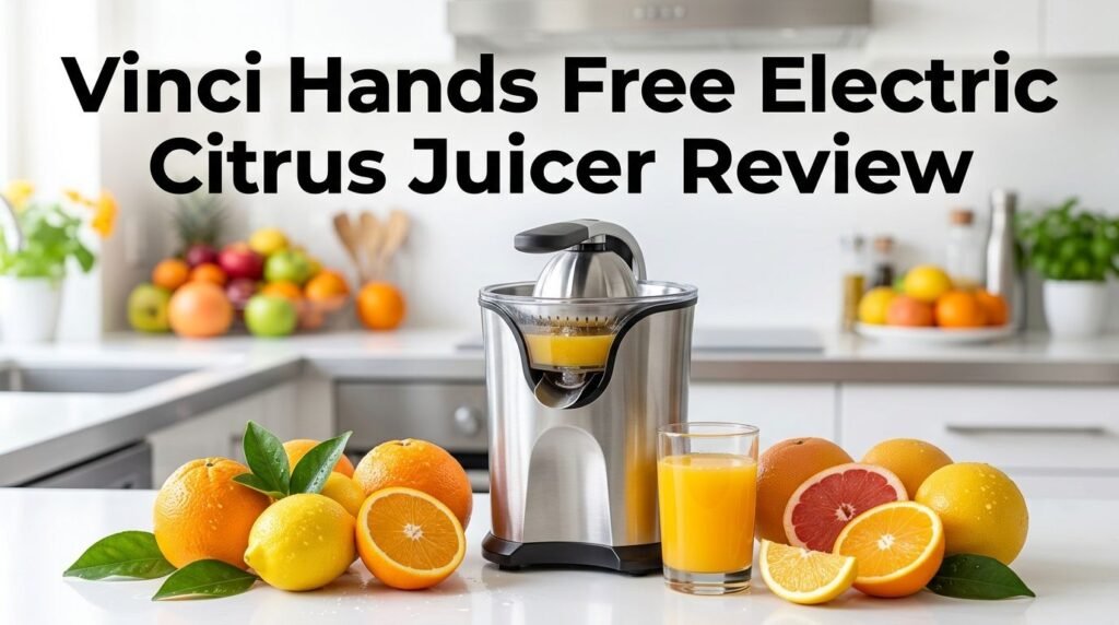 Vinci Hands Free Electric Citrus Juicer Review 2026: Worth Buying? Vinci Hands Free Electric Citrus Juicer Review 2026: Worth Buying?