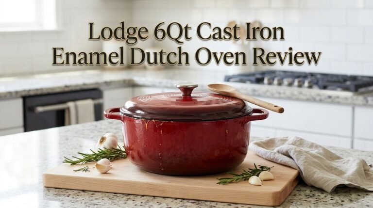 Lodge 6Qt Cast Iron Enamel Dutch Oven Review 2026