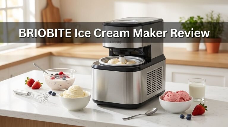 BRIOBITE Ice Cream Maker Review 2026: Worth Buying?
