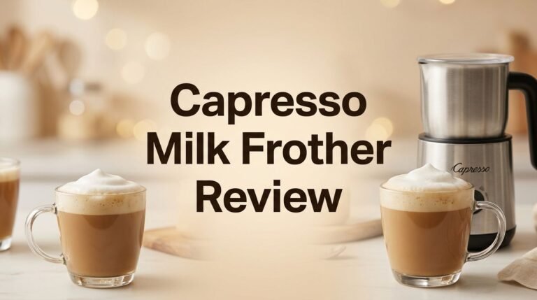 Capresso Milk Frother Review 2026: Worth the Price Tag?