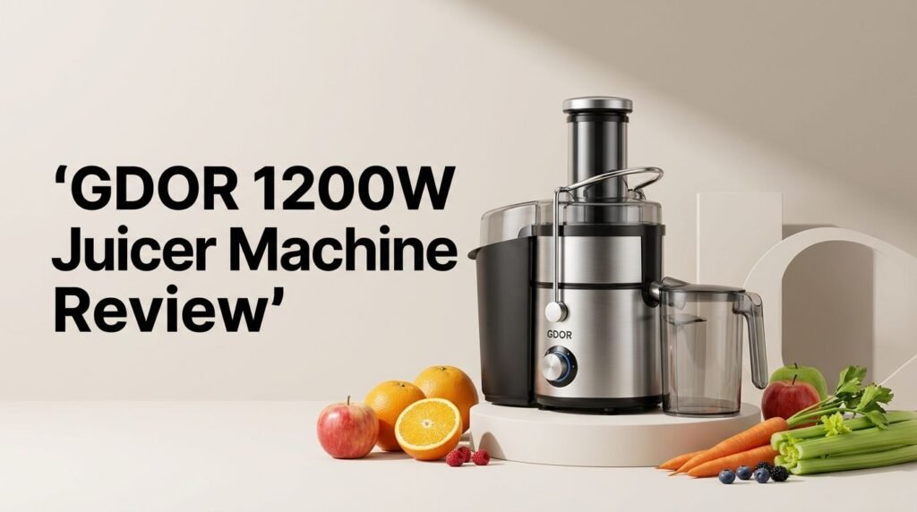GDOR 1200W Juicer Machine