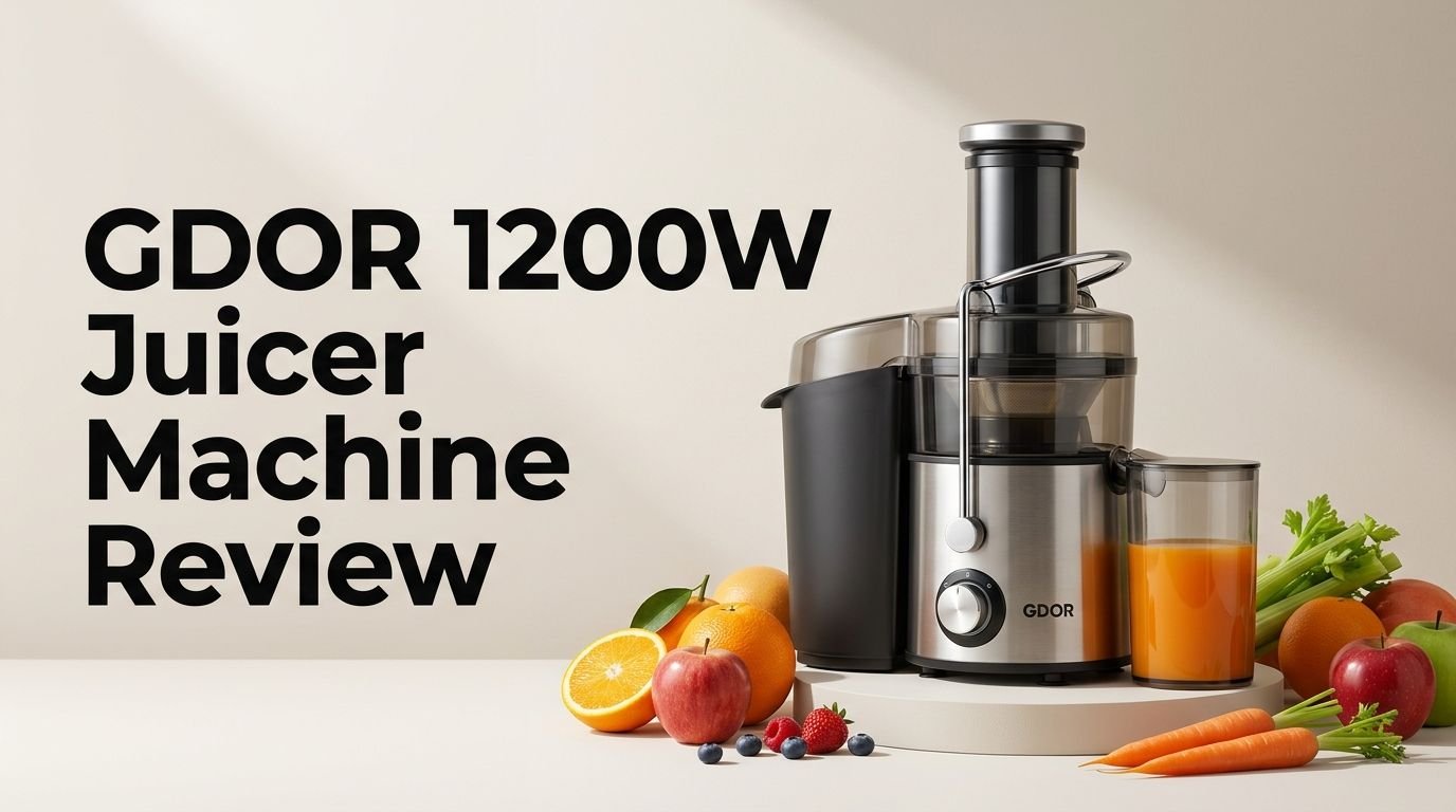 GDOR 1200W Juicer Machine Review 2026: Scam or Legit?