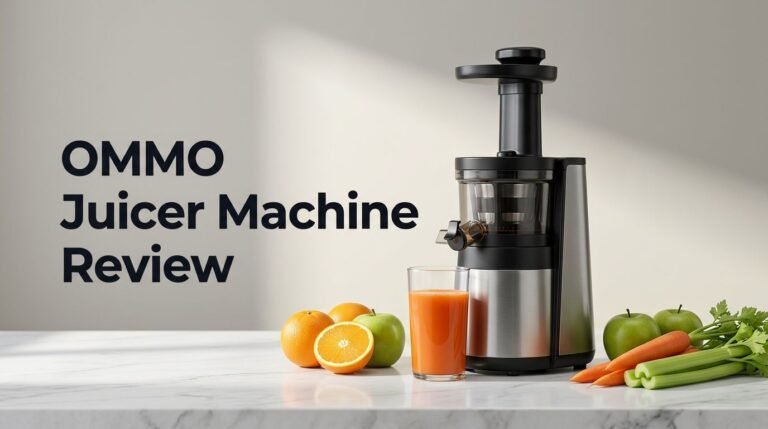 OMMO Juicer Machine Review 2026: Is It Worth It?