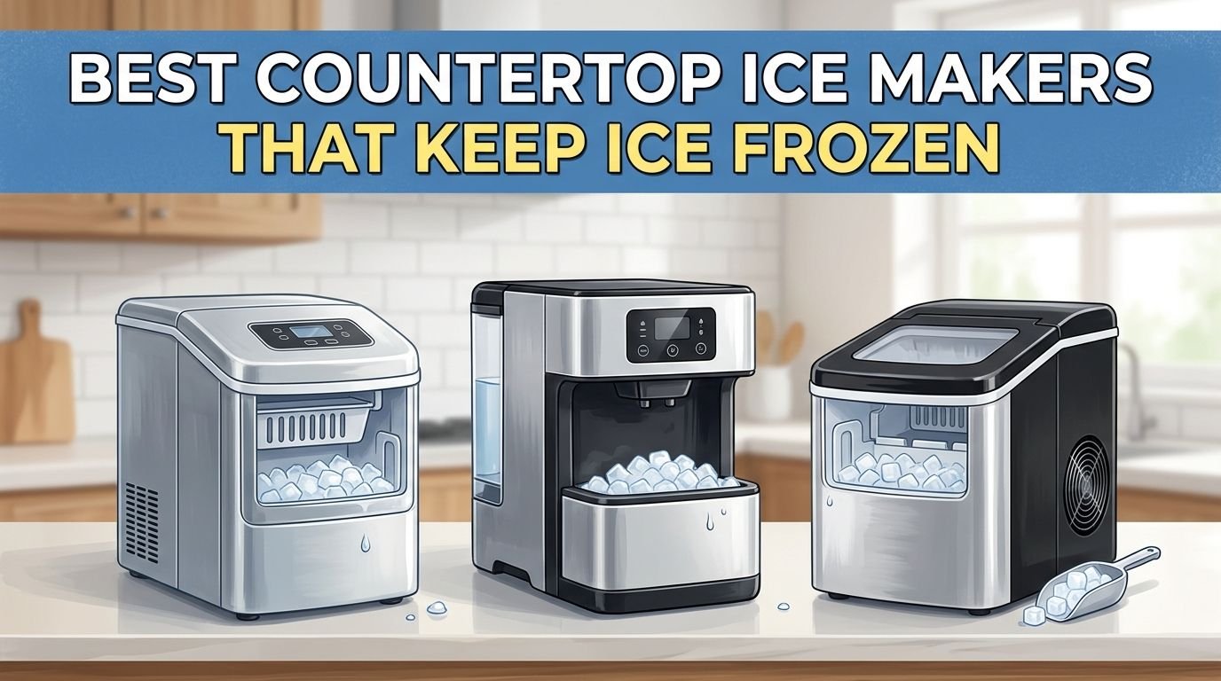 11 Best Countertop Ice Makers That Keep Ice Frozen