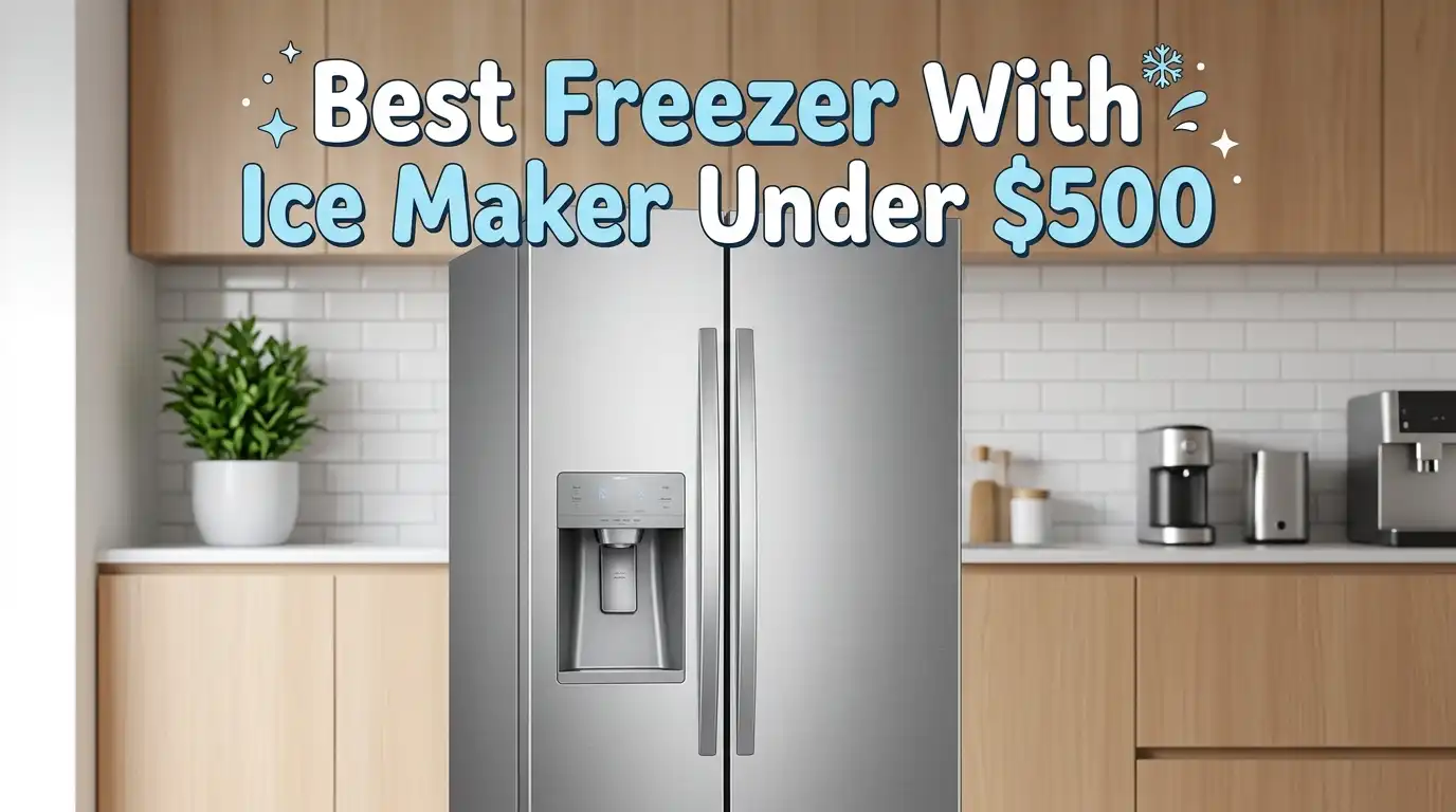 8 Best Freezer With Ice Maker Under $500 in 2026