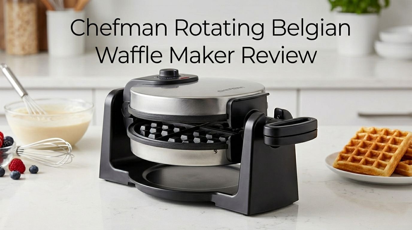Chefman Rotating Belgian Waffle Maker Review 2026