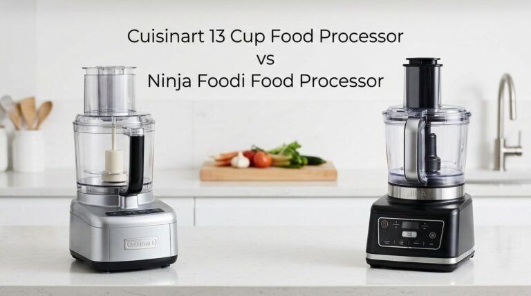 Cuisinart 13 Cup Food Processor vs Ninja Foodi Food Processor