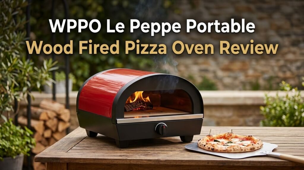 WPPO Le Peppe Portable Wood Fired Pizza Oven Review 2026 WPPO Le Peppe Portable Wood Fired Pizza Oven Review 2026