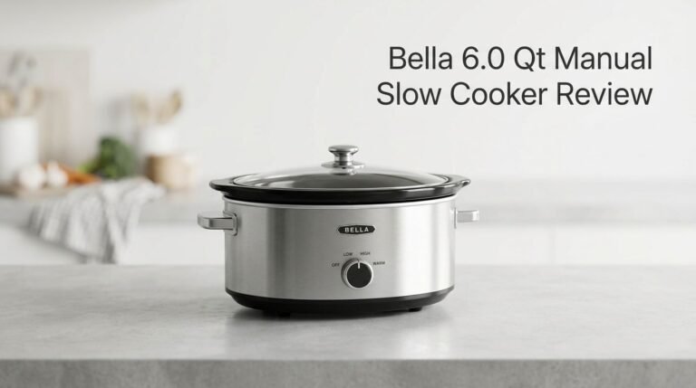 Bella 6.0 Qt Manual Slow Cooker Review 2026: Worth Buying?