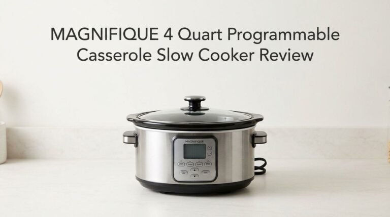 MAGNIFIQUE 4 Quart Programmable Casserole Slow Cooker Review 2026