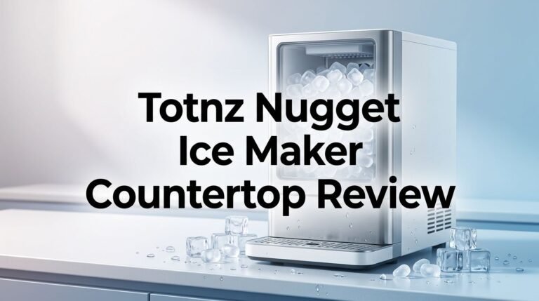 Totnz Nugget Ice Maker Countertop Review 2026