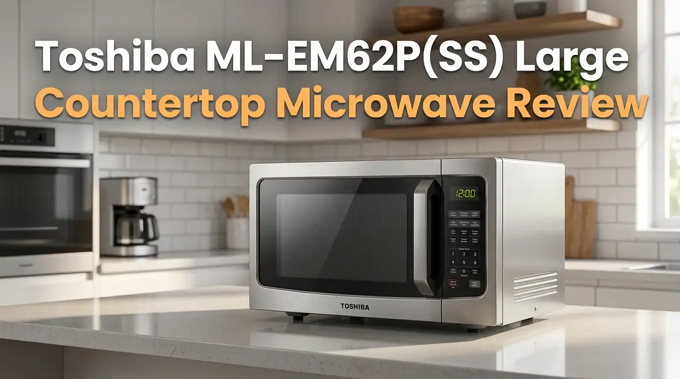 Toshiba ML-EM62P(SS) Large Countertop Microwave Review 2026