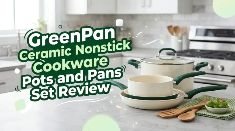 GreenPan Ceramic Nonstick Cookware Pots and Pans Set Review
