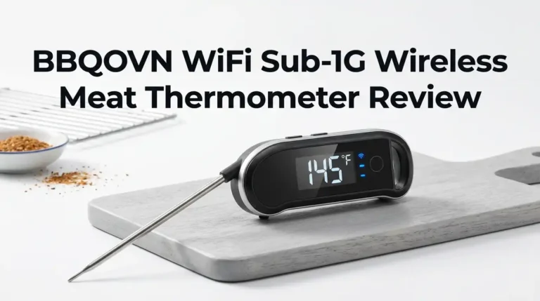 BBQOVN WiFi Sub-1G Wireless Meat Thermometer Review 2026