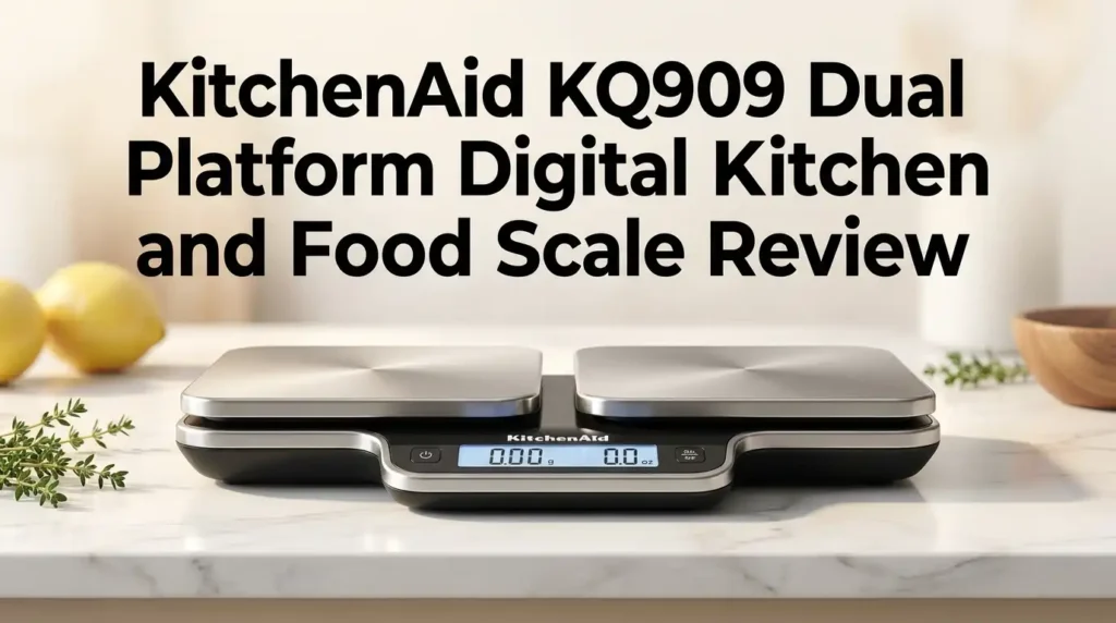KitchenAid KQ909 Dual Platform Digital Kitchen and Food Scale Review