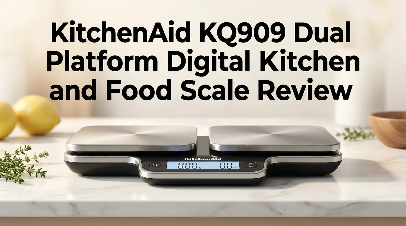 KitchenAid KQ909 Dual Platform Digital Kitchen and Food Scale Review