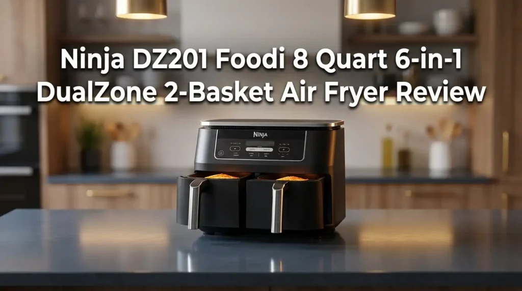 Ninja DZ201 Foodi 8 Quart 6-in-1 DualZone 2-Basket Air Fryer Review Ninja DZ201 Foodi 8 Quart 6-in-1 DualZone 2-Basket Air Fryer Review