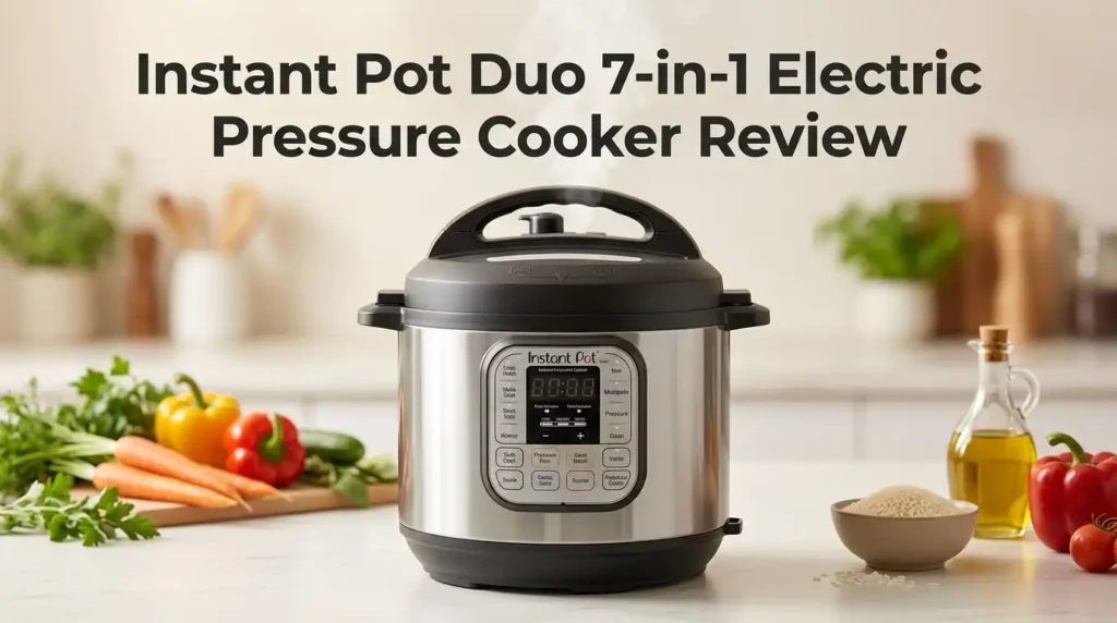 Instant Pot Duo 7-in-1 Electric Pressure Cooker Review 2026 Instant Pot Duo 7-in-1 Electric Pressure Cooker Review 2026