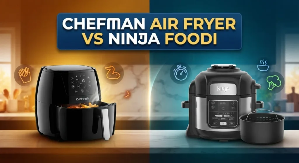 Chefman Air Fryer vs Ninja Foodi 2026: Which Compact Cooker Wins? Chefman Air Fryer vs Ninja Foodi 2026: Which Compact Cooker Wins?